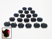 20pcs Red LED Light On-Off Rocker Switch For Auto Car Boat RV